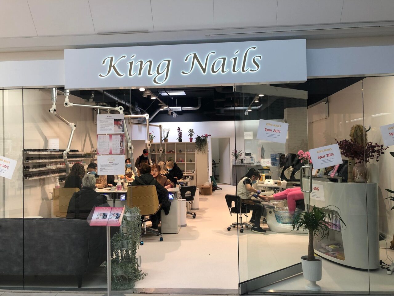 Vælg afdeling King Nails